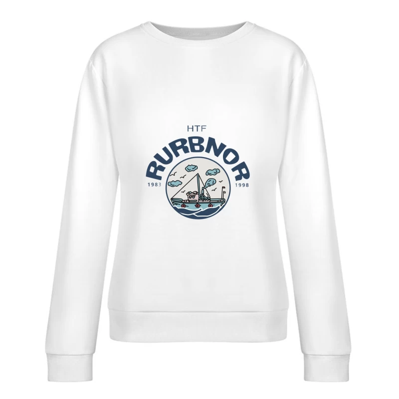 Rurbnor Segelboot 1983-1998 Damen Pullover Sweatshirt
