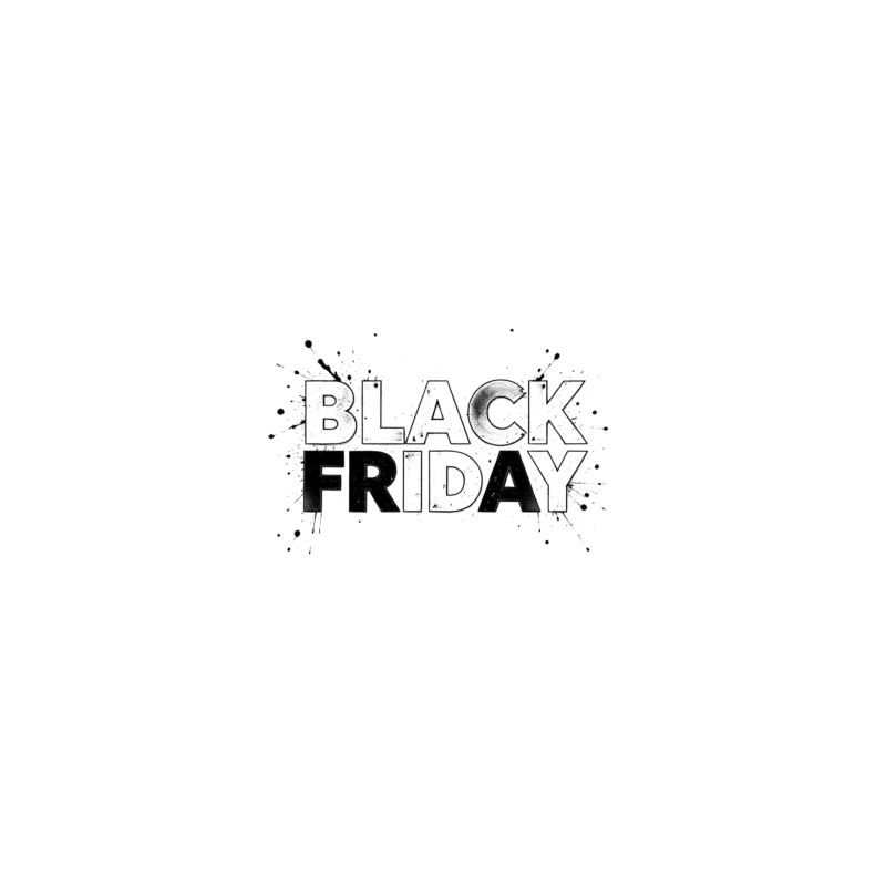Black Friday Shopping Discounts and Promotions Desk Mat
