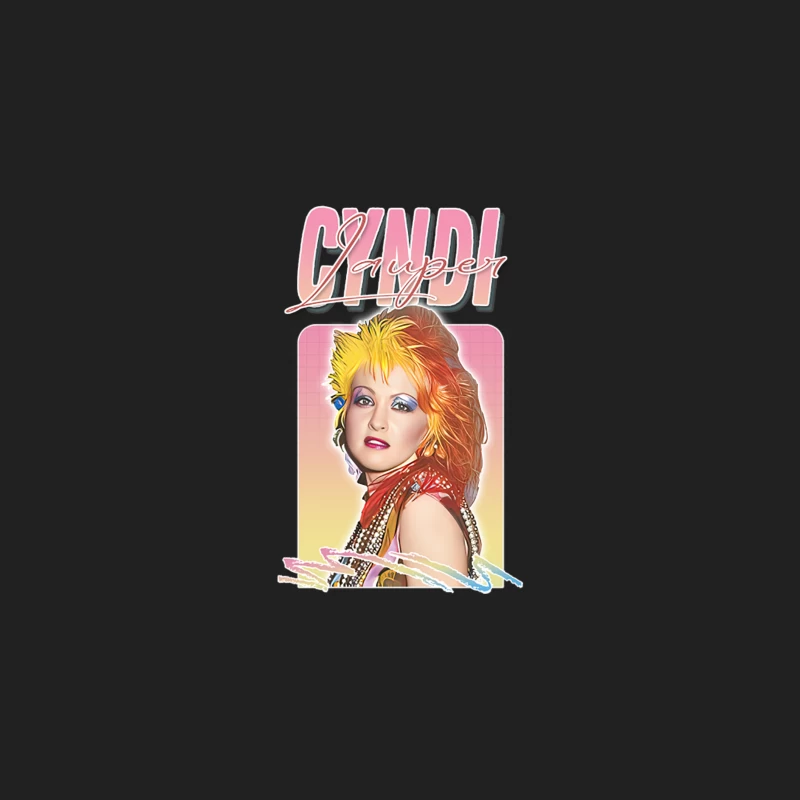 Cyndi Lauper  Original 80s Vintage Style Design Bucket Hat
