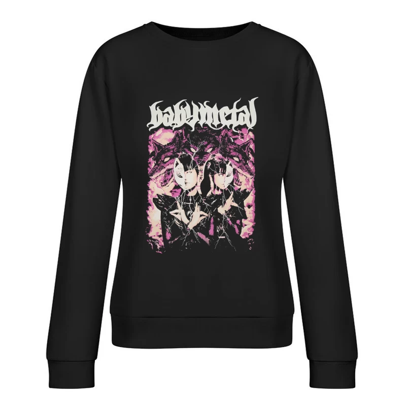 Babymetal Fox Female Pullover Sweatshirt