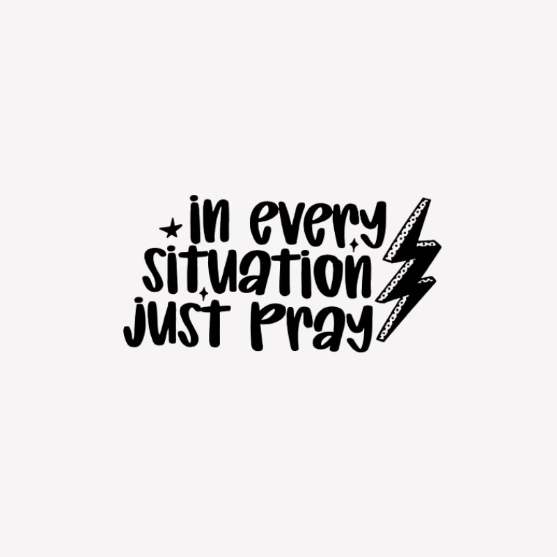 Prier en toute situation Femme T-Shirt