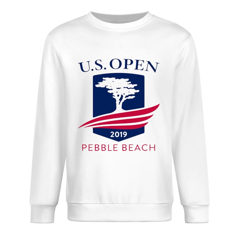 2019 US Open Golf Championship at Pebble Beach Logo Male Pullover Sweatshirt