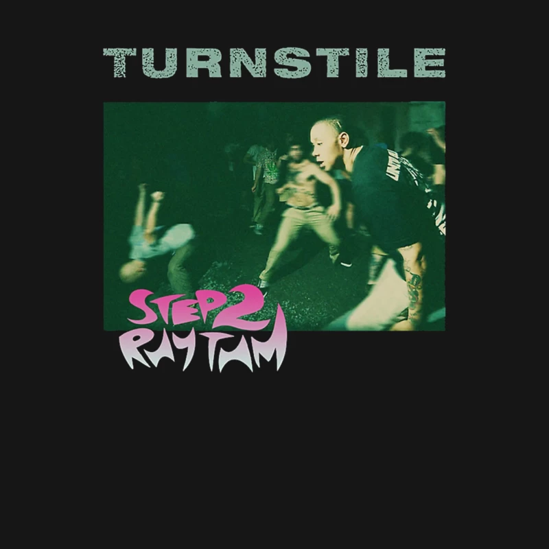 Turnstile - Step 2 Rhythm Album Cover Female Long Sleeve T-Shirt