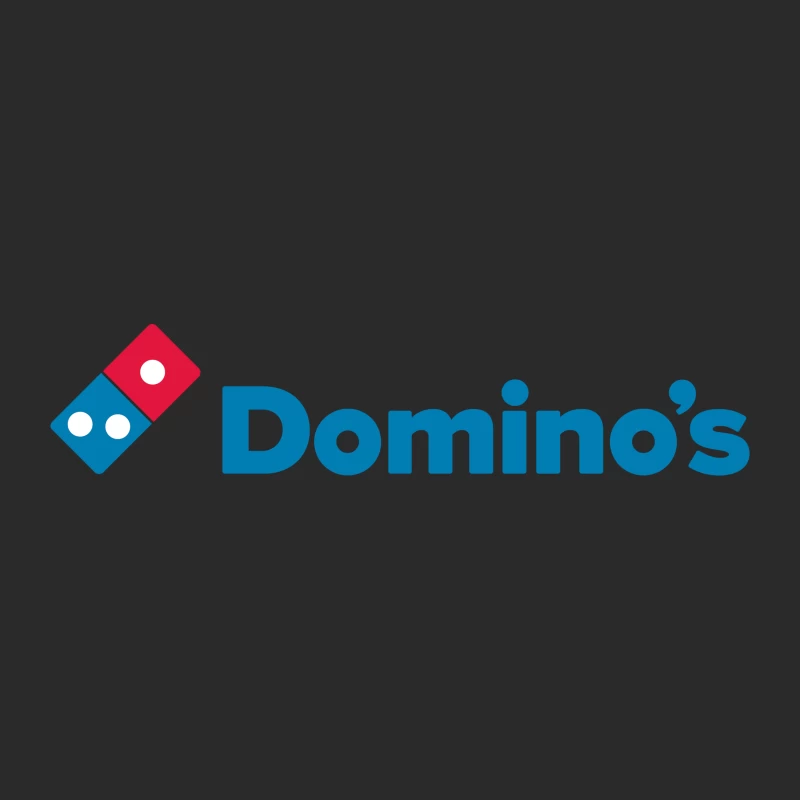 Domino's Pizza Corporate Logo in Blue and Red Baseball Cap