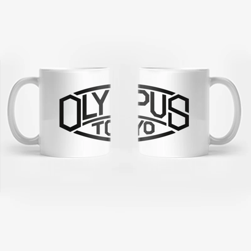 Olympus Tokyo Vintage Camera Brand Logo Coffee Mug