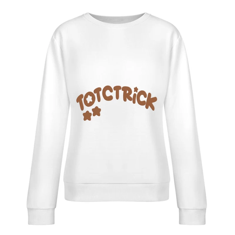 TotcTrick Design mit Sternen Damen Pullover Sweatshirt