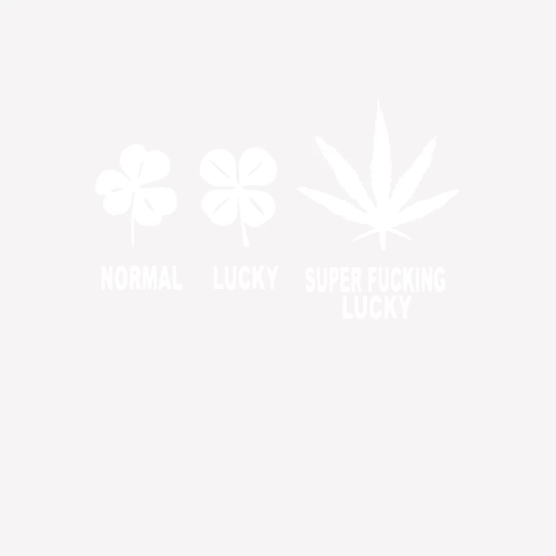 Normal Lucky Super Fucking Lucky Male T-Shirt