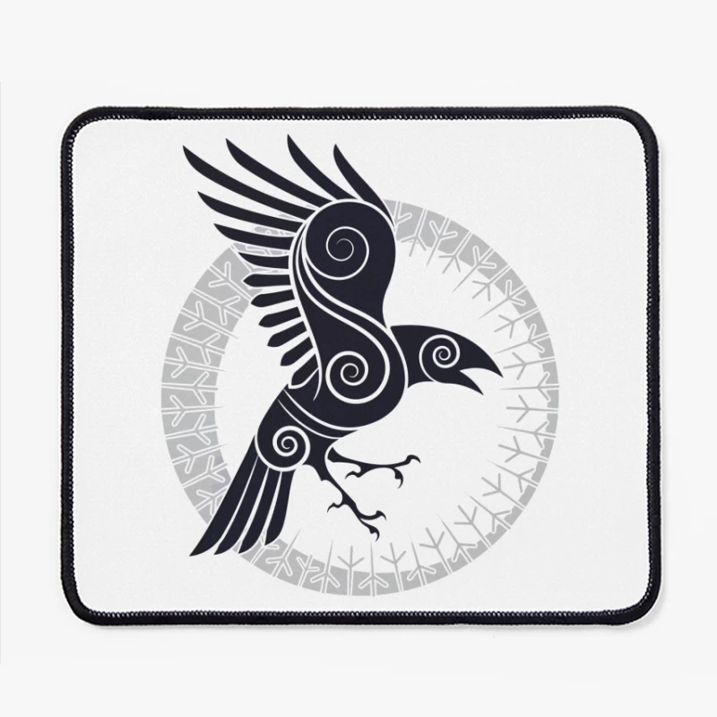 Raven of the Ancient Skies Mouse Pad