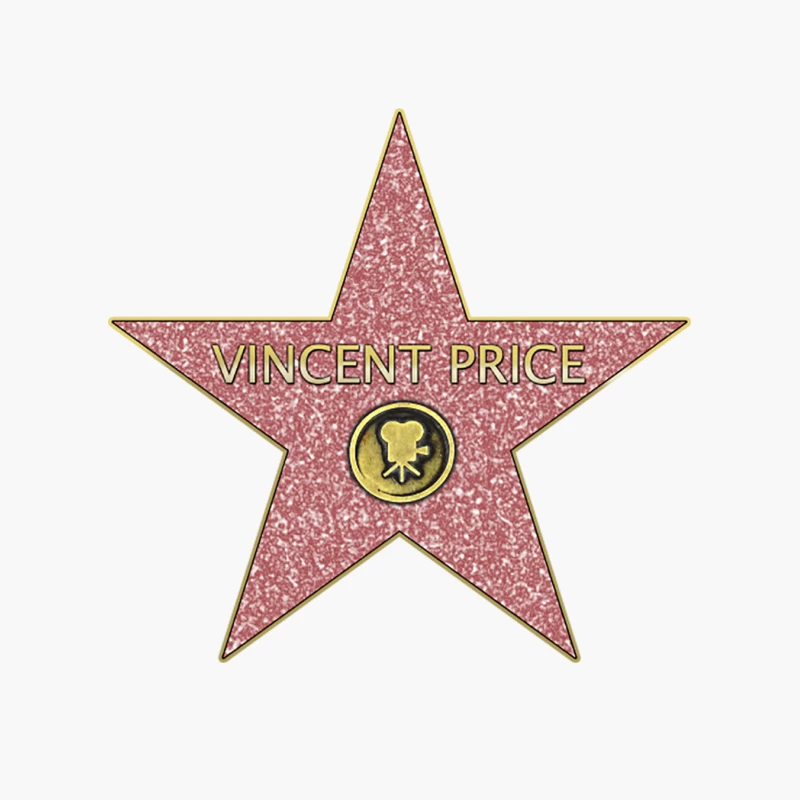 Vincent Price_s Hollywood Star Cotton Tote Bag
