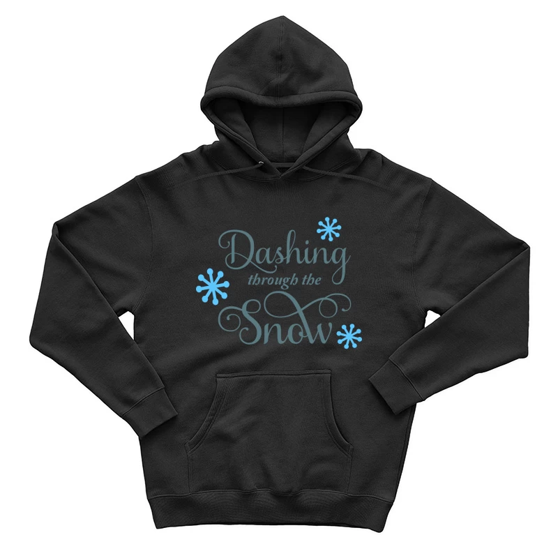 Design hivernal avec flocons de neige Homme Sweat à capuche