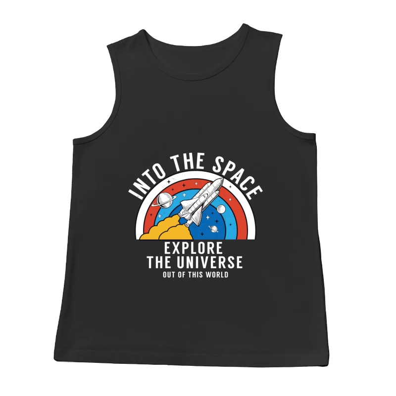 Erforsche das Universum: Ins All Herren Tanktops