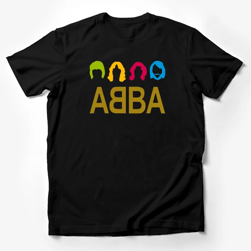 Abba Band Colorful Male T-Shirt