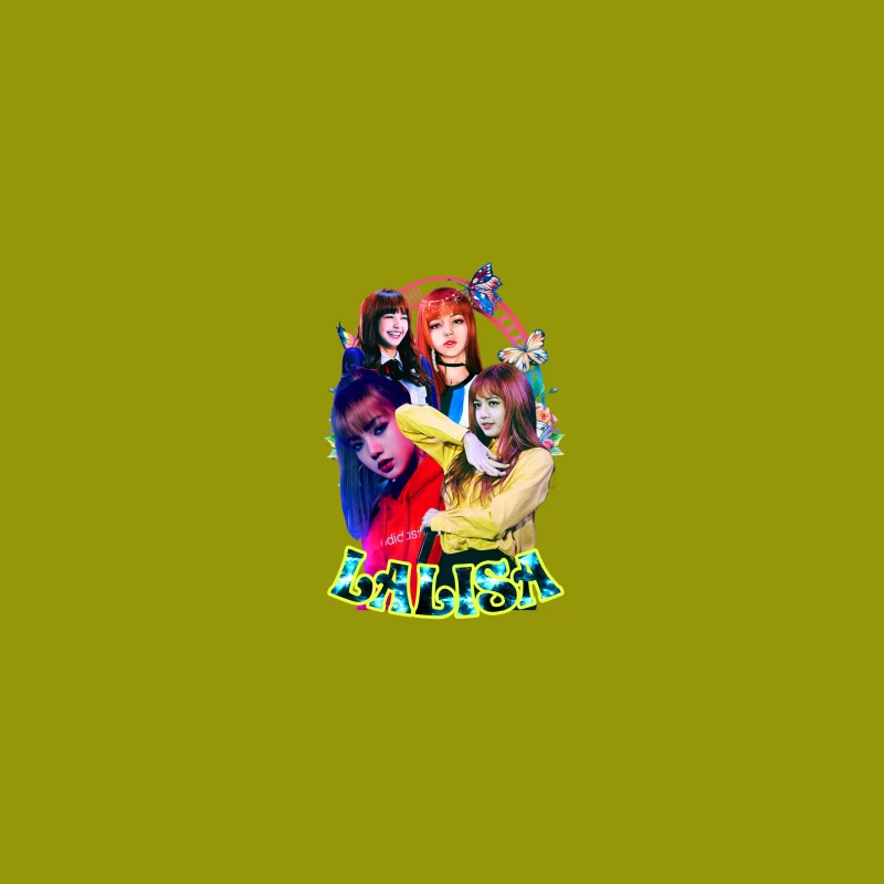 Collage of a K-Pop Female Artist Coffee Mug
