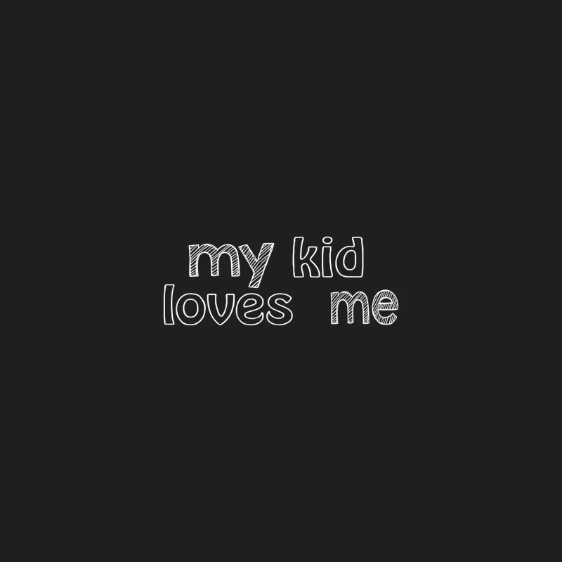 Message d'amour parental Homme Débardeur