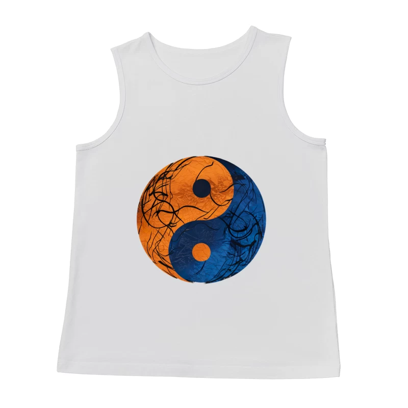 Symbole Yin Yang avec motifs Homme Débardeur