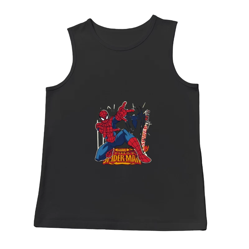 Ultimativer Spider-Man Comic Design Herren Tanktops
