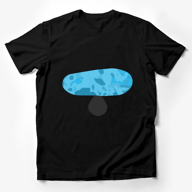 Design abstrait en forme de parapluie Homme T-Shirt