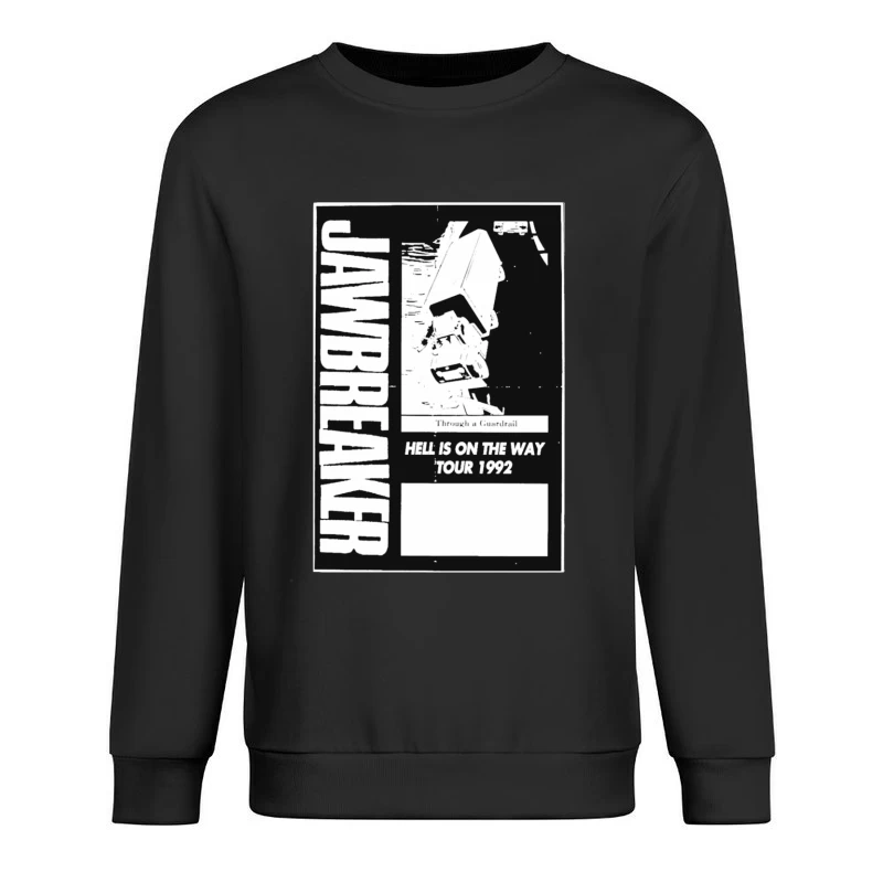 Jawbreaker "Hell Is On The Way" 1992 Tour Poster Male Pullover Sweatshirt