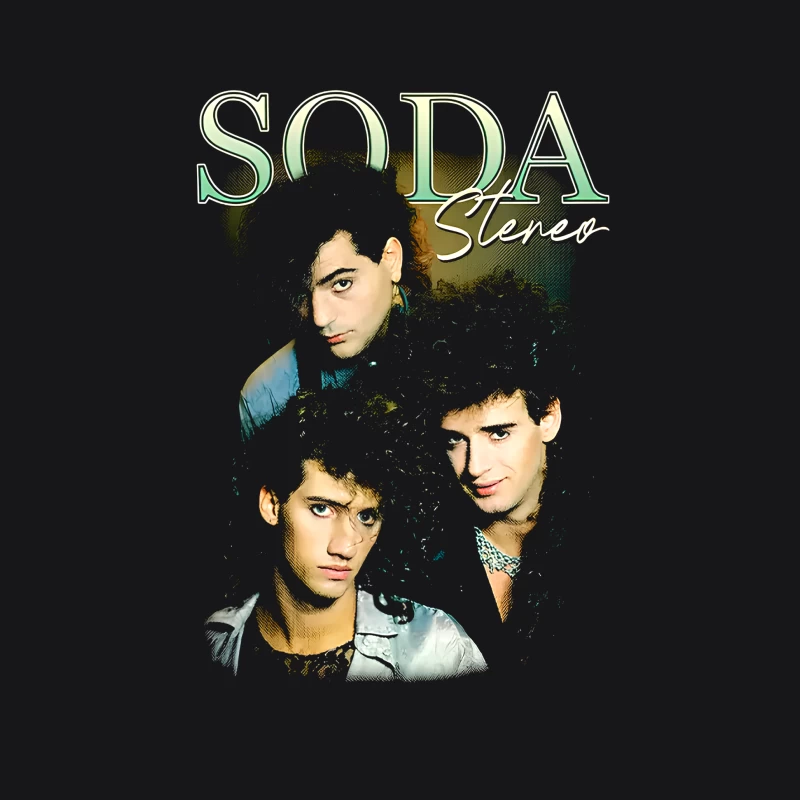 Soda Stereo Band Vintage Male Pullover Hoodie