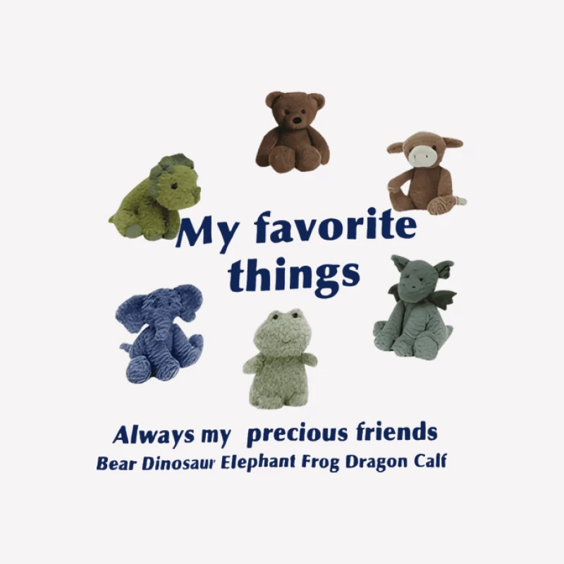 Süße Plüschtiere: Lieblingsfreunde Damen T-Shirt