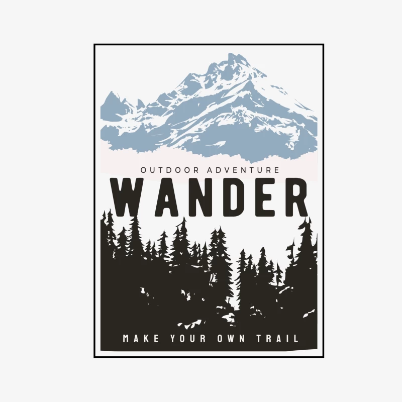 Outdoor Abenteuer: Berge und Wälder Herren Pullover Sweatshirt