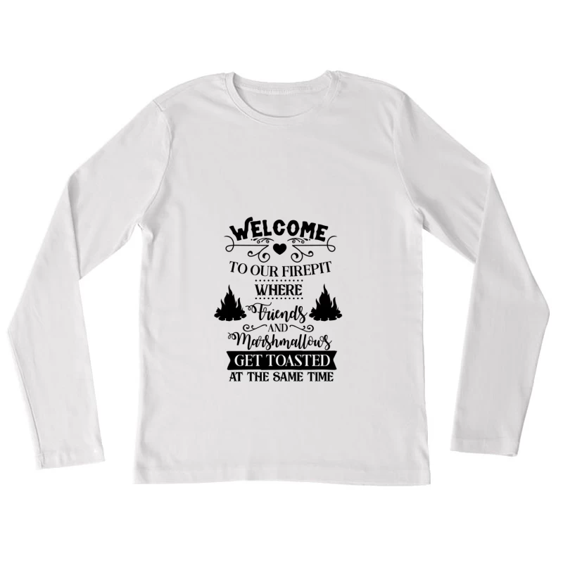Design du pain grillé Femme Manches Longues T-Shirt