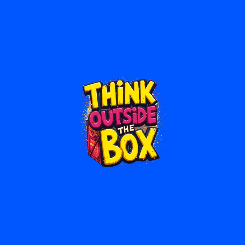 Think Outside the Box Design Coffee Mug