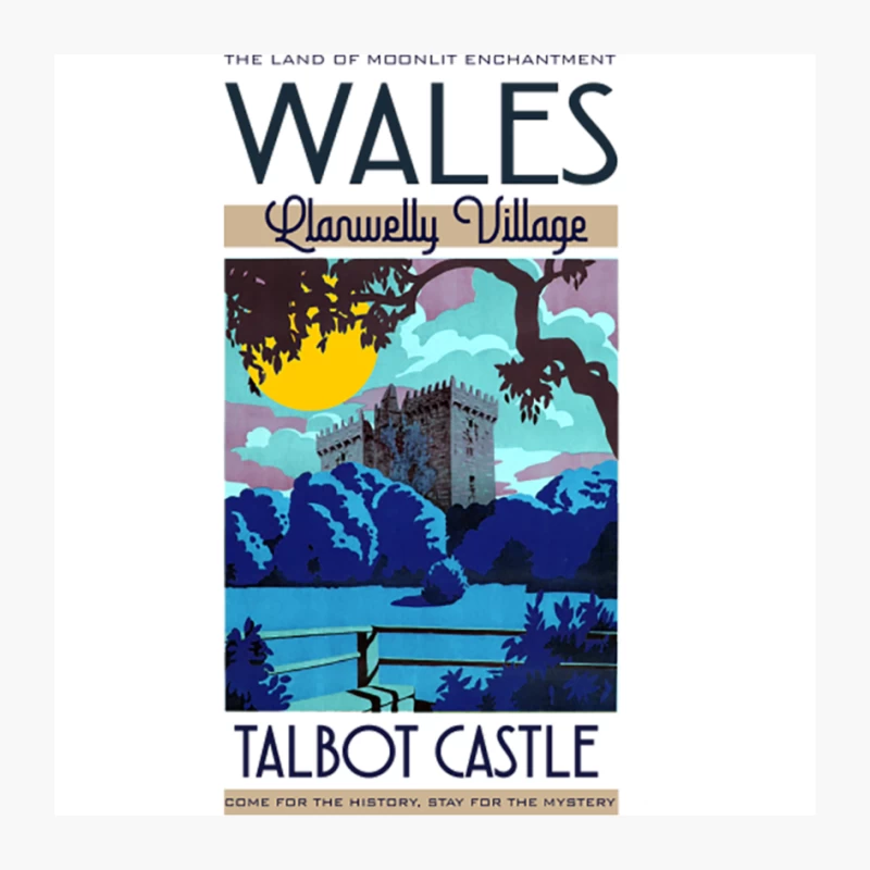 Visit Llanwelly Village Pin