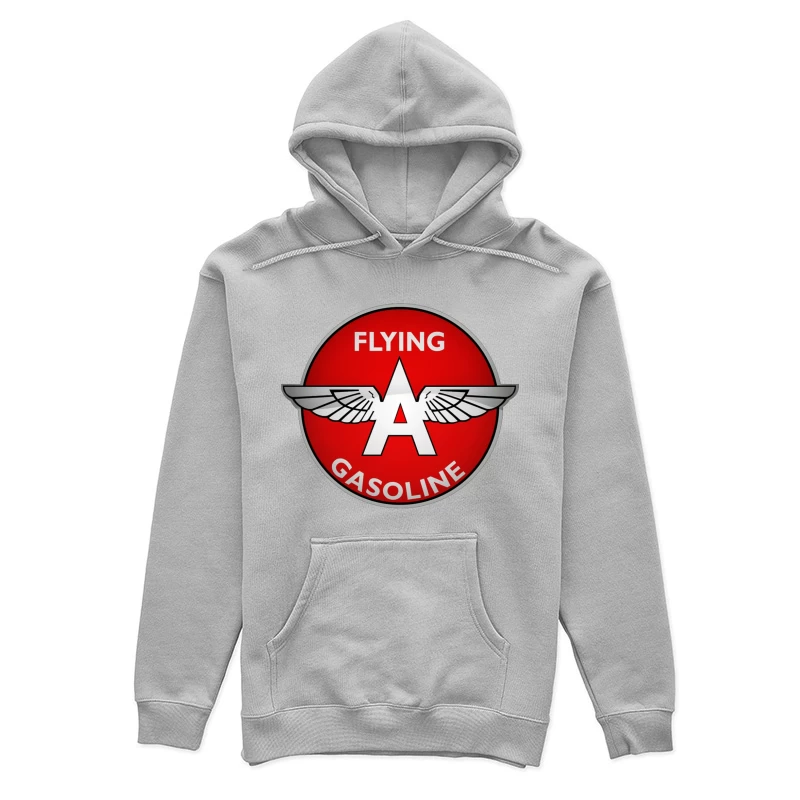 Vintage Flying A Gasoline Aviation Logo Female Pullover Hoodie