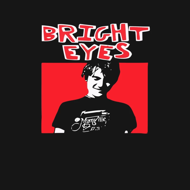 Bright Eyes Minimalist Album Cover Art Female Long Sleeve T-Shirt