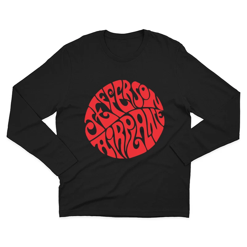 Jefferson Airplane Mens Bark Male Long Sleeve T-Shirt
