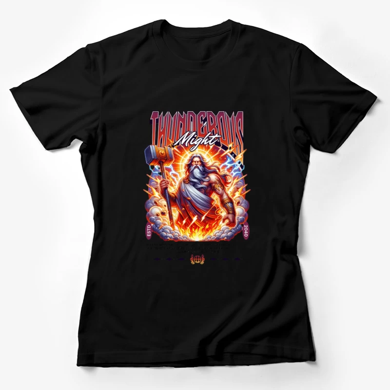 Puissance Tonitruante du Dieu Femme T-Shirt