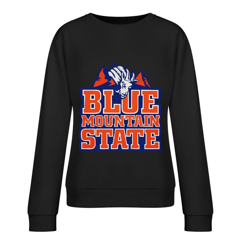 Blue Mountain State Mountain Goats Female Pullover Sweatshirt