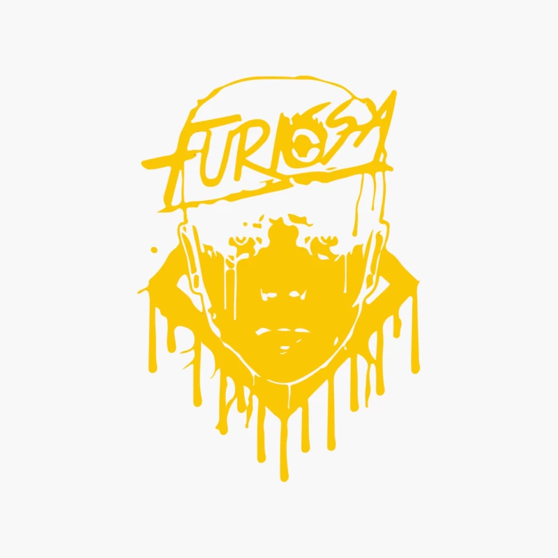 Furiosa Streetwear Logo: Urban Graffiti-Inspired Fashion Brand Design Cotton Tote Bag