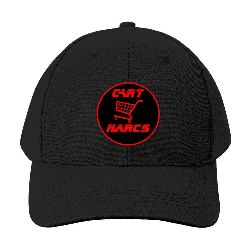 Cart Nares E-Commerce Shopping Logo Design Baseball Cap