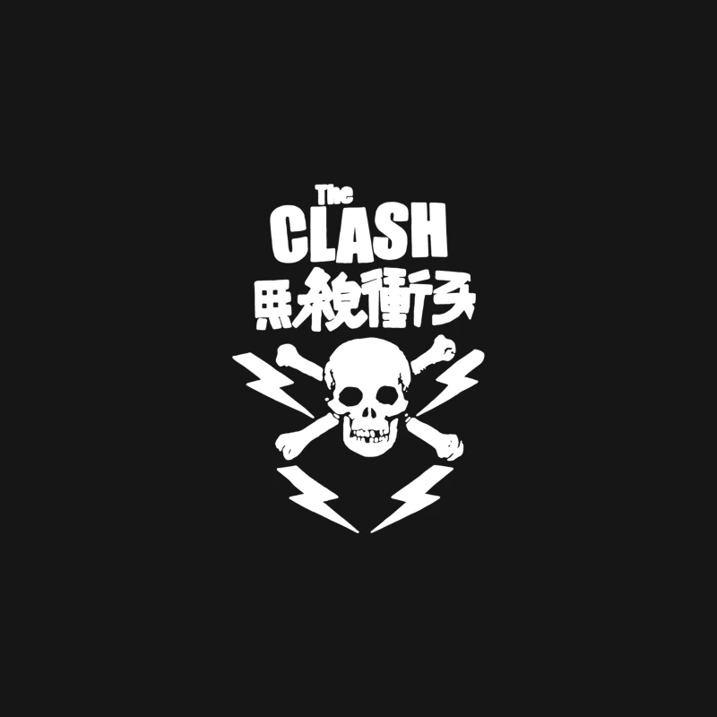 The Clash Punk Skull Desk Mat