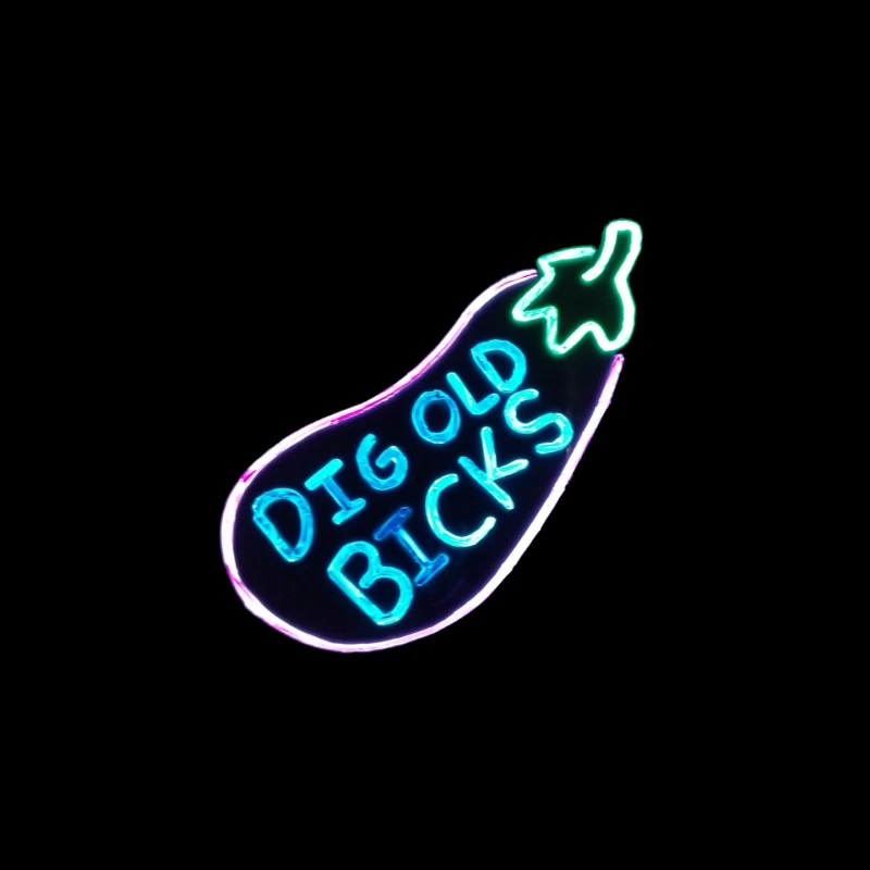 Dig Old Bicks Retro Mouse Pad