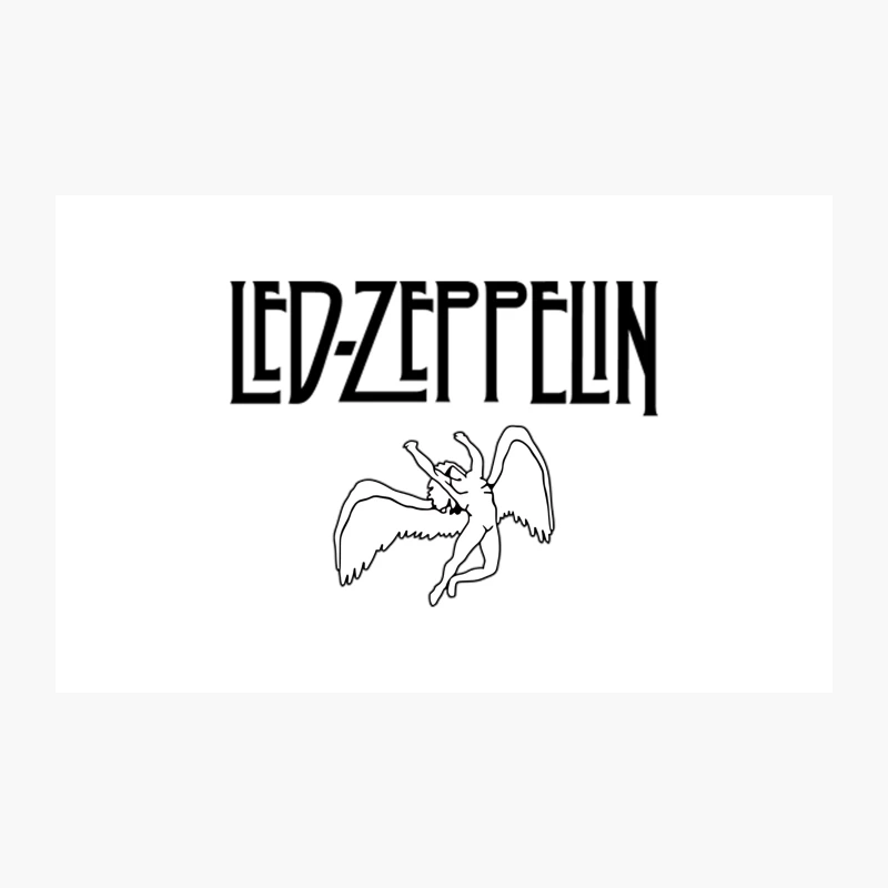 Led Zeppelin Logo Travel Mug