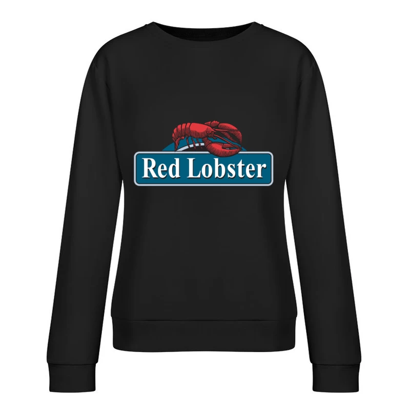 red lobster restaurant logo Female Pullover Sweatshirt