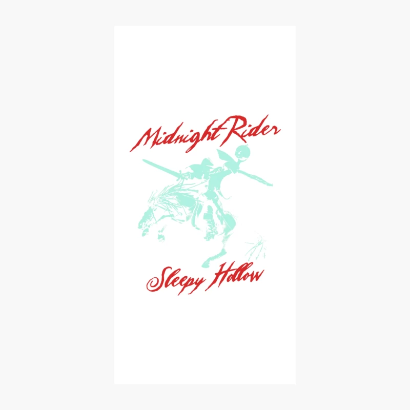 Midnight Rider of Sleepy Hollow iPhone Case