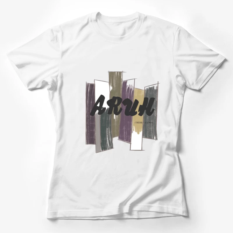 Design artistique avec couleurs abstraites Femme T-Shirt