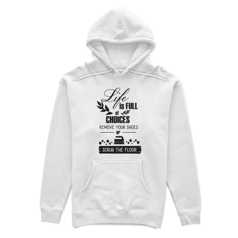 Humour de Choix et de Propreté Femme Sweat à capuche