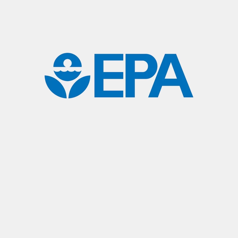 Environmental Protection Agency (EPA) Official Blue Logo Design Male Tank Top