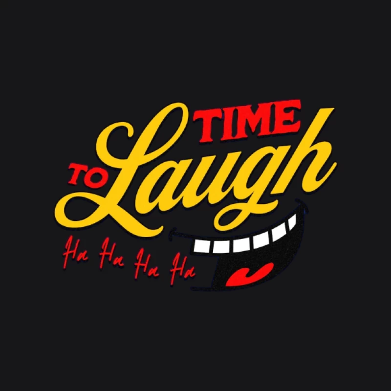 Zeit zu Lachen, lustiges Motiv Herren Pullover Hoodie