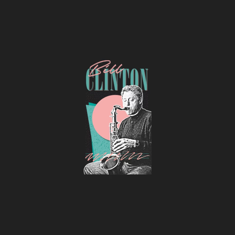 Bill Clinton  1990s Style Aesthetic Design Bucket Hat