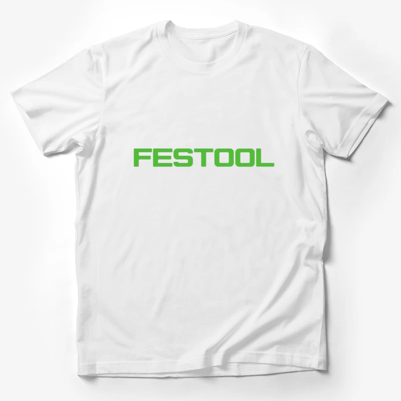 Festool Green Industrial Power Tool Brand Logo Male T-Shirt