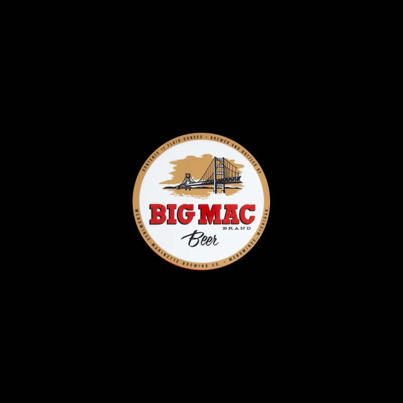 Big Mac Beer Desk Mat