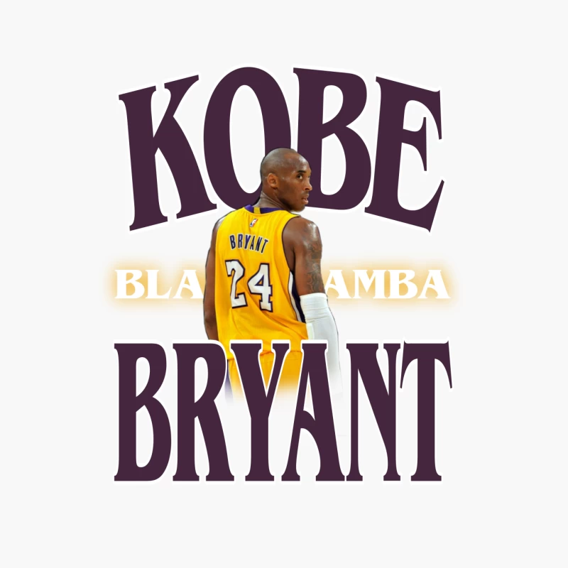 Kobe Bryant, Basketball Legend Cotton Tote Bag