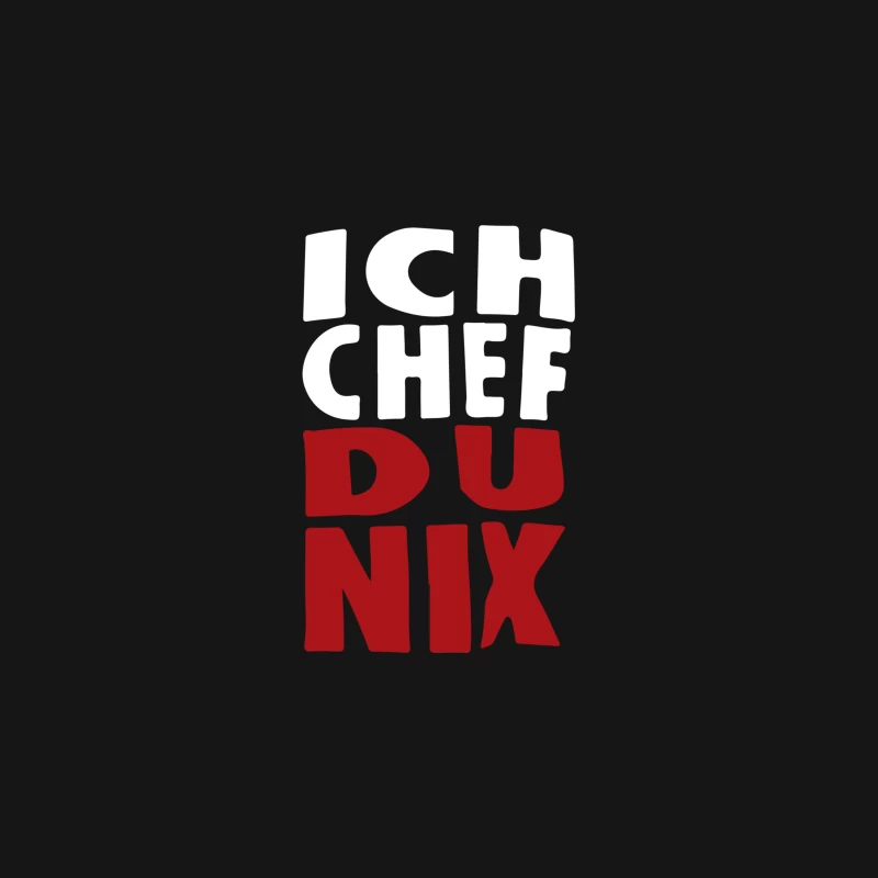 Ich Chef du Nix Desk Mat