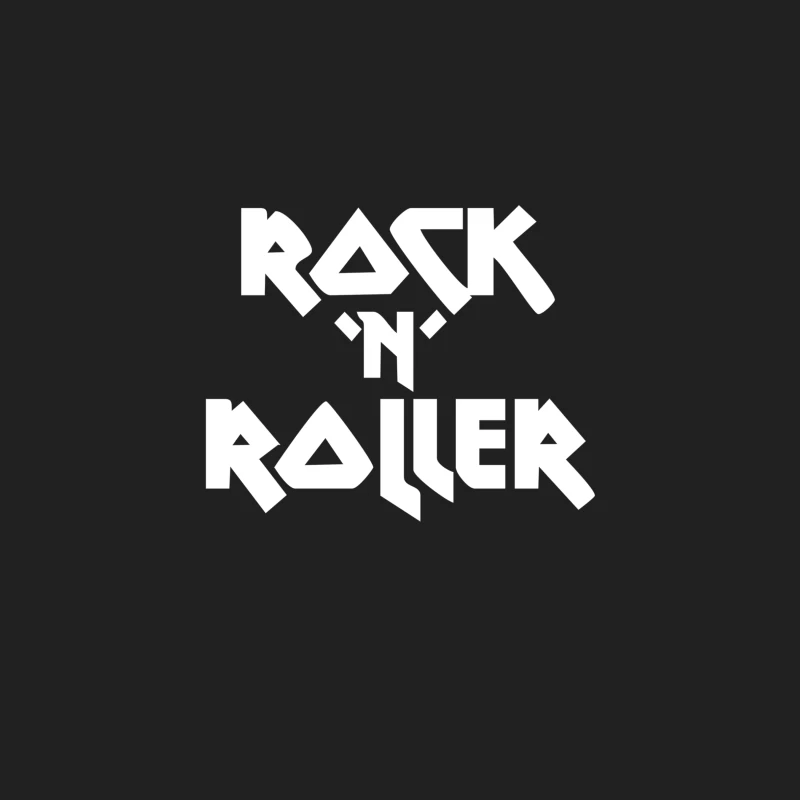 Rock_N_Roller White Bucket Hat